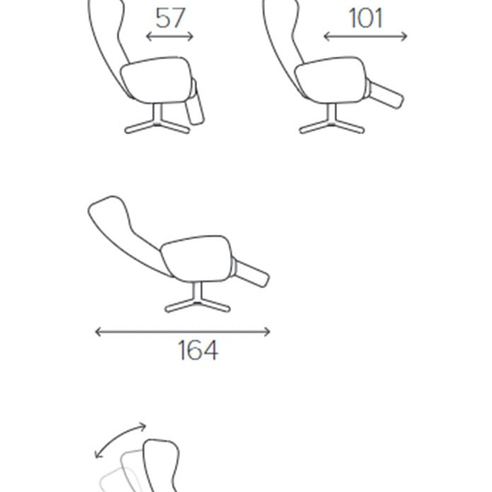 Aviora  reclainer chair